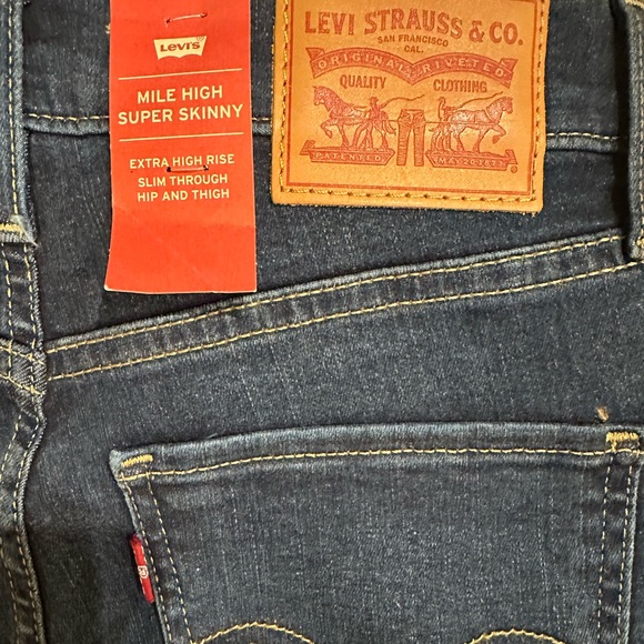 MILE HIGH SUPER SKINNY WOMEN'S JEANS - Picture 6 of 8